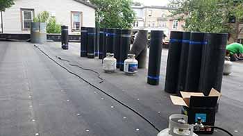 flat roofing system