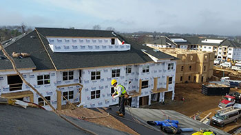 Commercial Roof installation